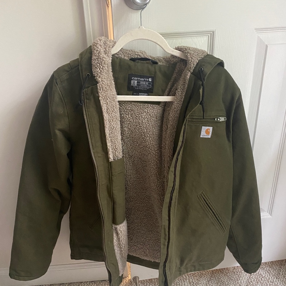 Womens Carhartt Sherpa Lined Jacket